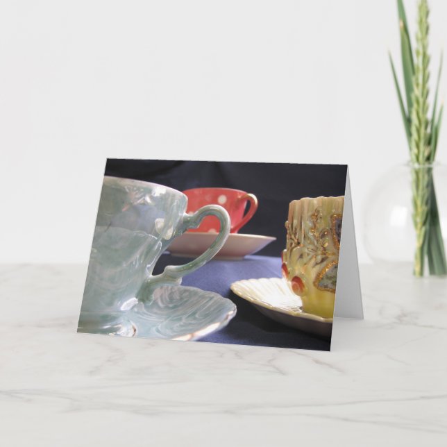 Tee für drei karte (Vorderseite)