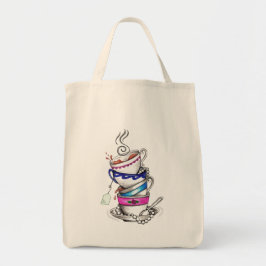 Tee für vier Design Tragetasche