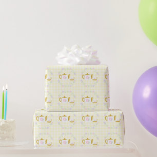 Tee für zwei Mädchen 2. Geburtstag Geschenkpapier