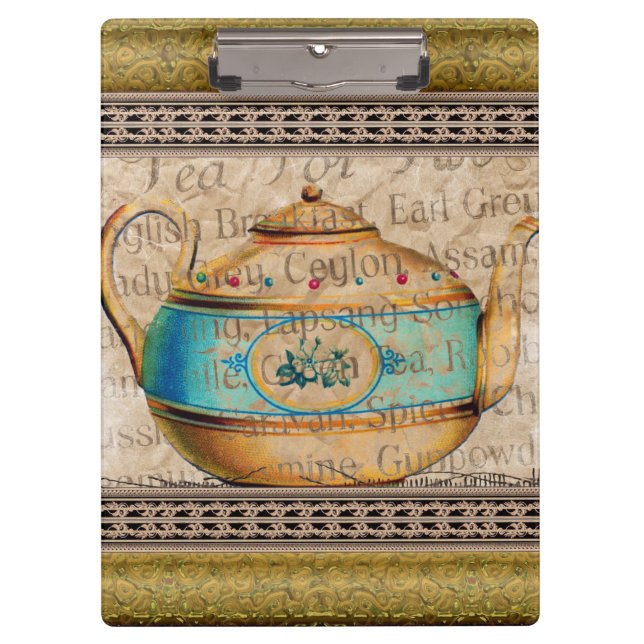 Tee für zwei Zwischenablagen Klemmbrett (Vorderseite)