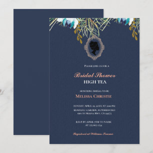 Tee-Gartenparty, wunderschöne weiche Pastellfarben Einladung