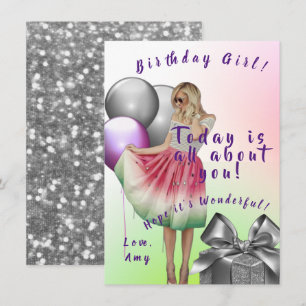 Tee-Geburtstagskarte