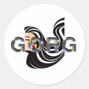 TEE Gorg Runder Aufkleber