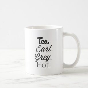 Tee - Graf-graues heißes Kaffeetasse