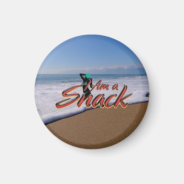 TEE Ich bin ein Snack Magnet (Vorne)