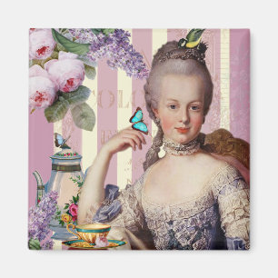 Tee im Petit Trianon – rose Magnet