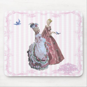 Tee im Rosen-Garten in Versailles Mousepad