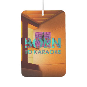 TEE Karaoke geboren Autolufterfrischer