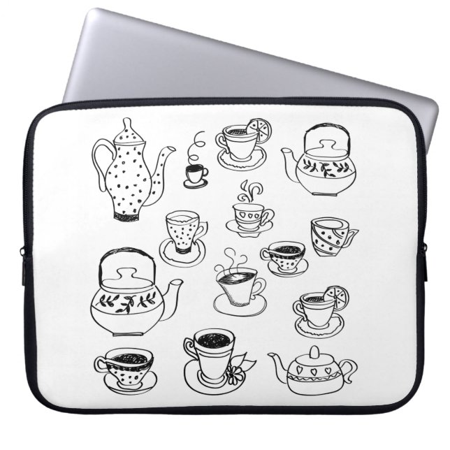 Tee Laptopschutzhülle (Vorderseite)