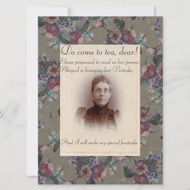 Tee, liebe Party Einladung (Vorderseite)