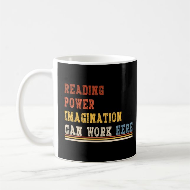 Tee-Liebhaber Power Fantasie Mann Kaffeetasse (Links)
