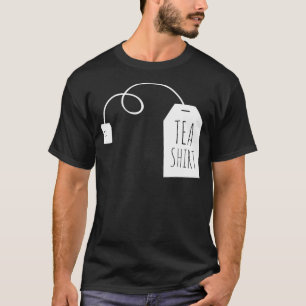 Tee-Liebhaber Teebeutel Hot Drinks Wortspiel T-Shirt