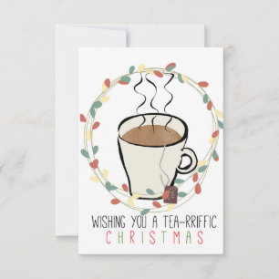 Tee liebt Weihnachtskarte