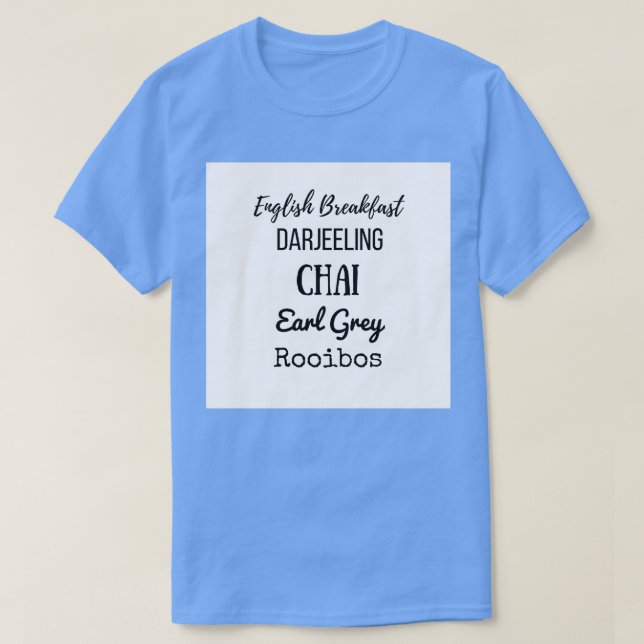 Tee List English Breakfast Chai Earl Gray Rooibos (Design vorne)