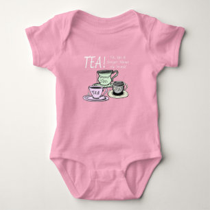 Tee-Lover-Positivitätssatz - Sit Sip Vergessen Baby Strampler