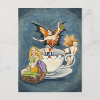 Tee mit Strumpets Postkarte