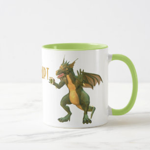 Tee-oder Kaffee-Drache Tasse