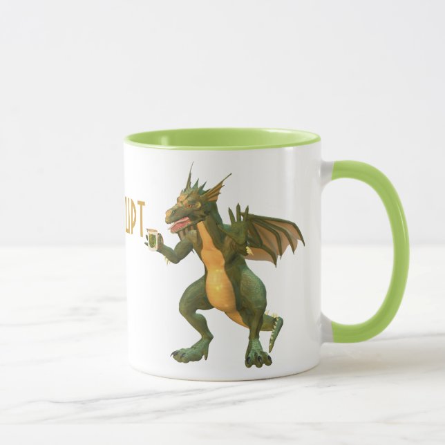 Tee-oder Kaffee-Drache Tasse (Rechts)