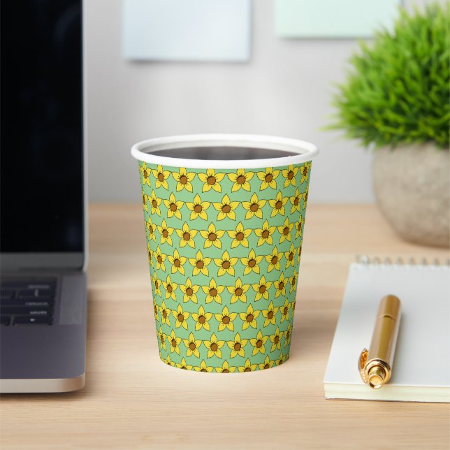 Tee oder Kaffee ? Stapelpapiergruppen Pappbecher (InSitu)