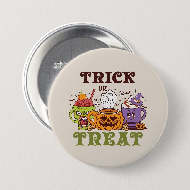 Tee- oder Kaffeelocht Button (Vorne & Hinten)