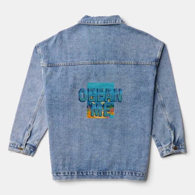 TEE Ozean Mich Jeansjacke (Rückseite)