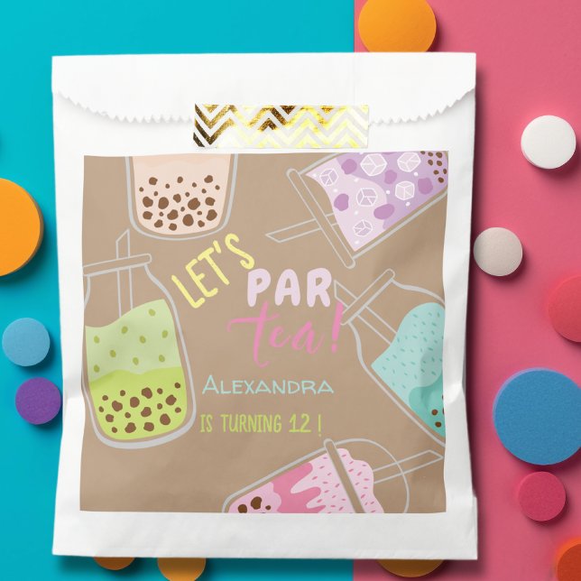 Tee par bobba tea Geburtstag Geschenktütchen (Von Creator hochgeladen)