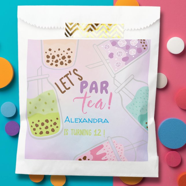 Tee par bobba tea Geburtstag Geschenktütchen (Von Creator hochgeladen)