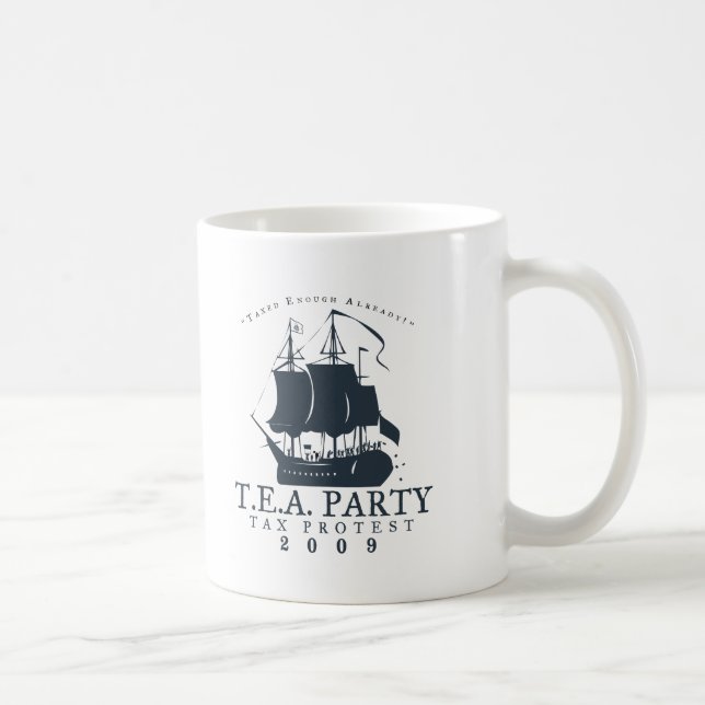 Tee-Party 2009 Kaffeetasse (Rechts)