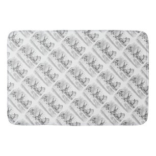 Tee-Party-Alice im Wunderland Themed Bath Mat Badematte