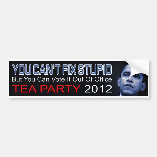 Tee-Party-Autoaufkleber Autoaufkleber (Vorne)
