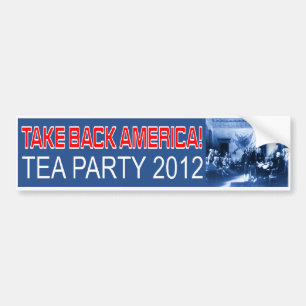 Tee-Party-Autoaufkleber Autoaufkleber