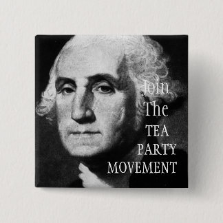 TEE-PARTY-BEWEGUNG BUTTON