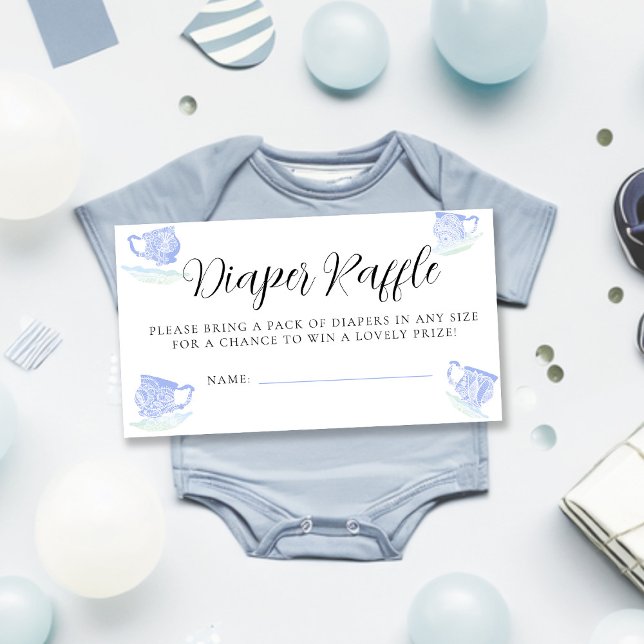 Tee-Party China Schnürsenkel Kinderdusche Windelwi Begleitkarte (Von Creator hochgeladen)