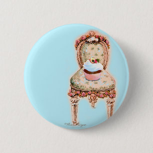 Tee-Party Cupcake-Design Button