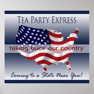 Tee-Party-Express-Poster Poster