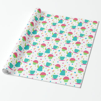 Tee-Party Geschenkpapier
