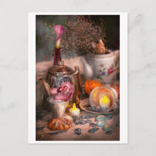 Tee-Party - Ich hätte Liebe Tee zu trinken Einladungspostkarte