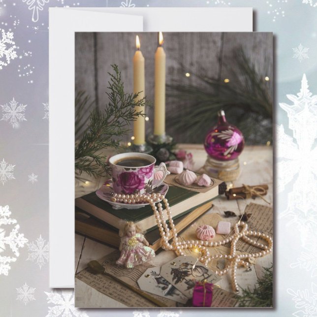 Tee-Party im Oma-Haus zu Weihnachten Einladung (Von Creator hochgeladen)