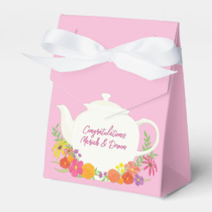 Tee-Party Kinderdusche Teapot Pink Girl Geschenkschachtel