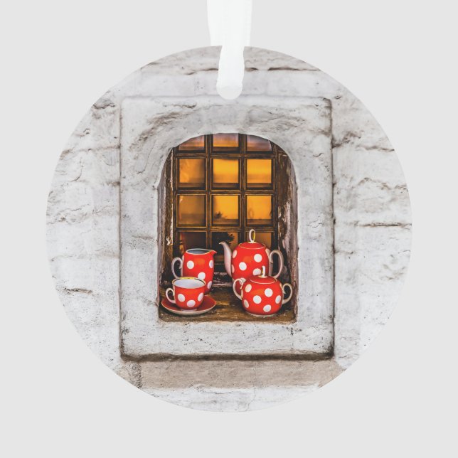 Tee Party Ornament (Rückseite)
