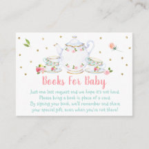 Tee-Party Pink Gold Baby Shower Buy Request