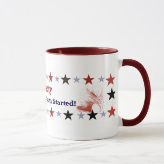 Tee-Party-politischer Gang Tasse