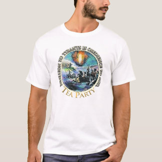 Tee-Party-Rebellion gegen Tyrannen T-Shirt