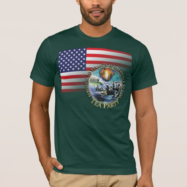 Tee-Party Rebellion T-Shirt (Vorderseite)