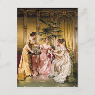 Tee-Party - Soulacroix Postkarte