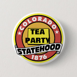 TEE-PARTY-STAAT BUTTON