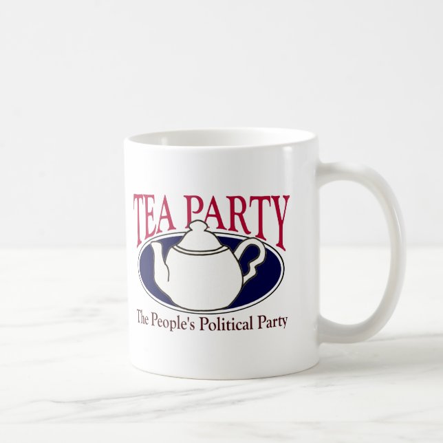 Tee-Party-Steuer-TagesTasse Tasse (Rechts)
