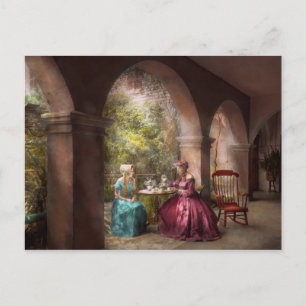 Tee Party - Tee mit Oma teilen 1936 Einladungspostkarte