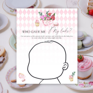 Tee-Party - Wer gab mir mein aussehendes Babyspiel