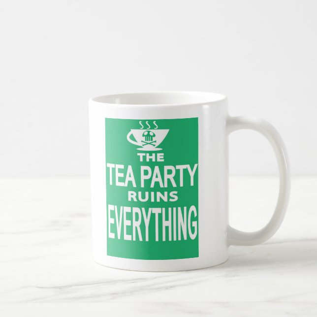 Tee-Partyruinen alles Tasse (Rechts)